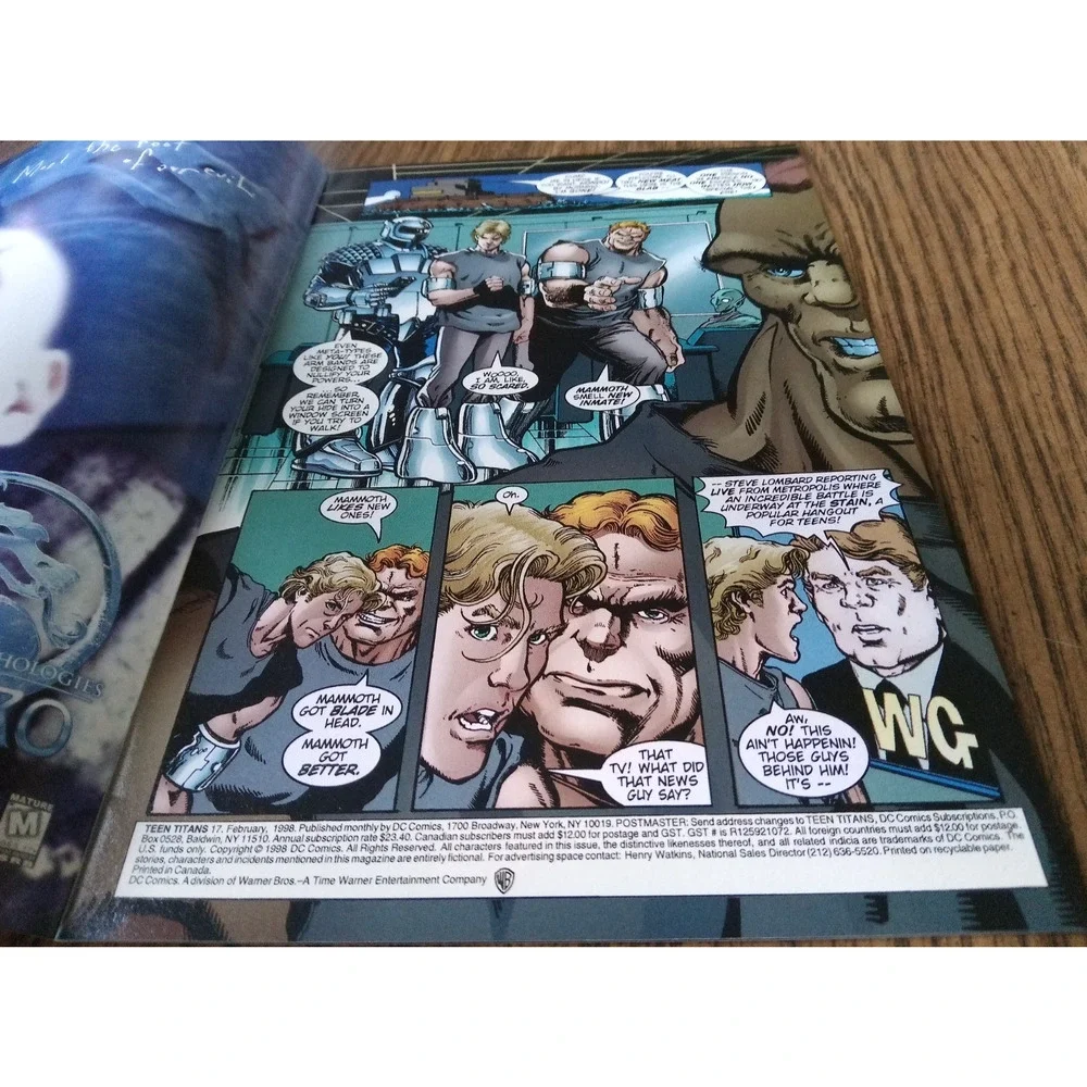 Teen Titans #17 February 1998 DC Comics
